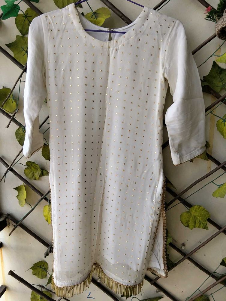 kid&#39;s White Kurta