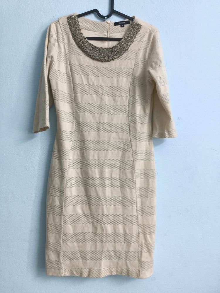Off-white Wool Top
