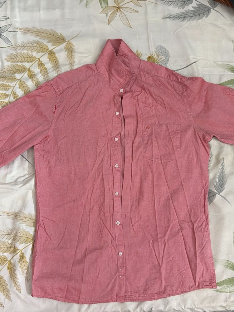 Red Casual Shirt