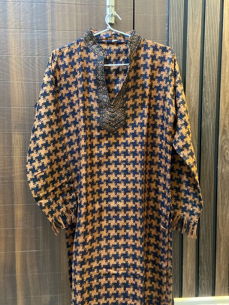 A Line Kurta Woolen , Like New