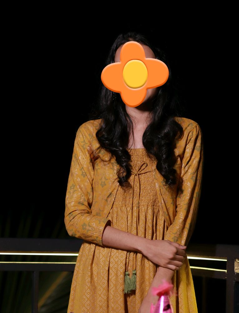 Jacket With Long Dress From Zudio