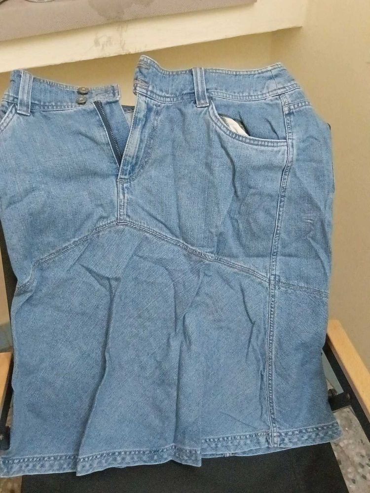Denim Skirt
