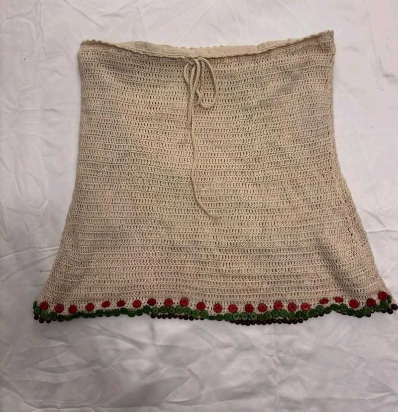 Crochet Mini Skirt