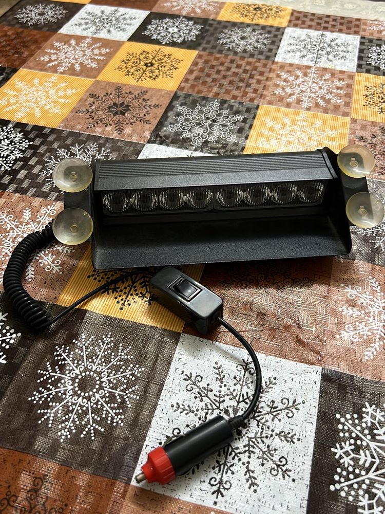 Car LED Blue&amp; Red Light