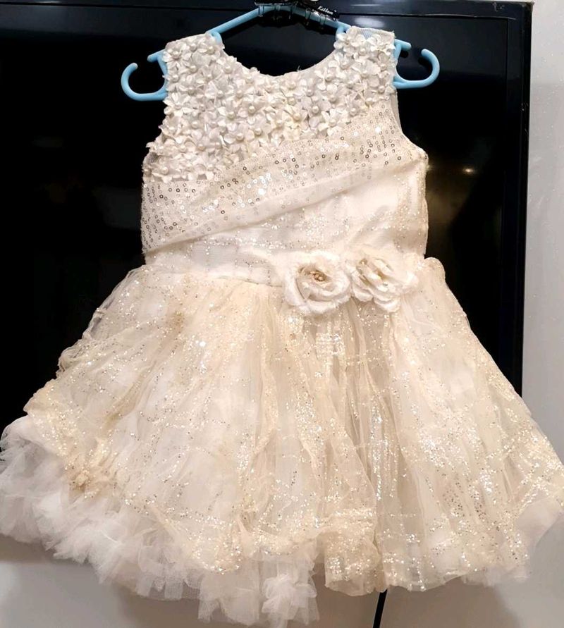 partywear nice dress for 12 yo 18th month baby