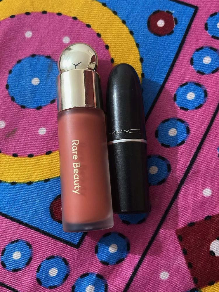 Rare Beauty &amp; MAC Lipstick bundel