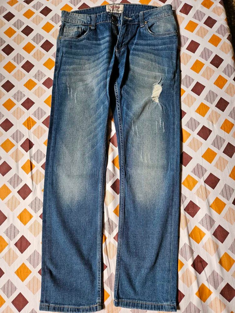 Navy Blue Roadster Jeans