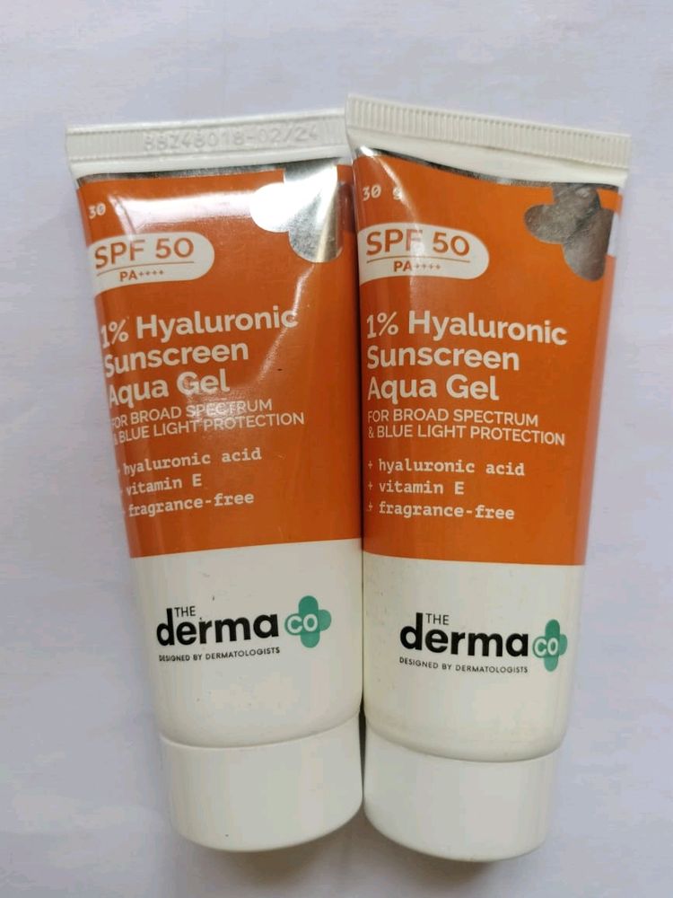 The Derma Co Hyaluronic Aqua Gel Sunscreen