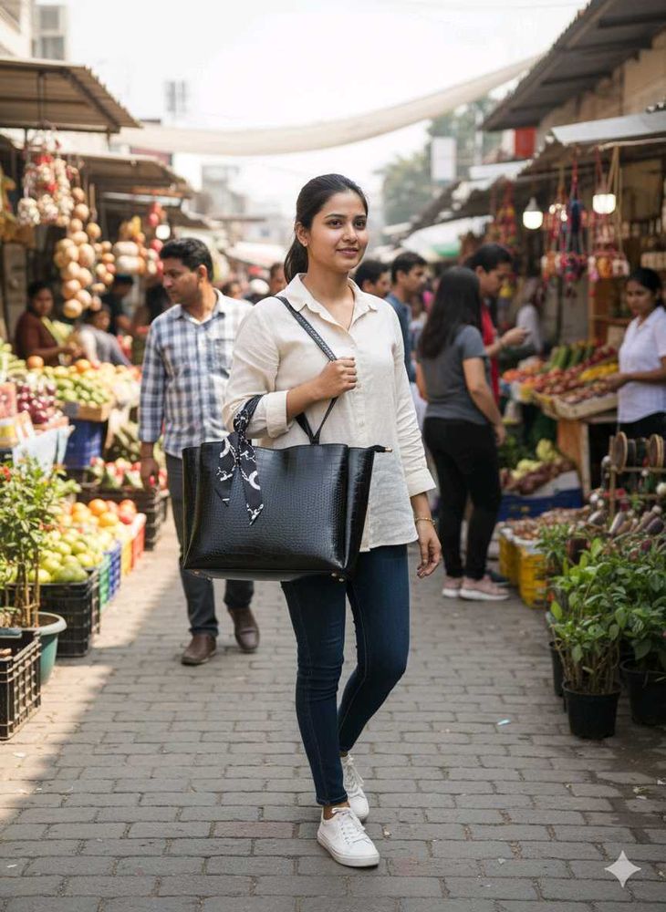 Chic Black Handbag