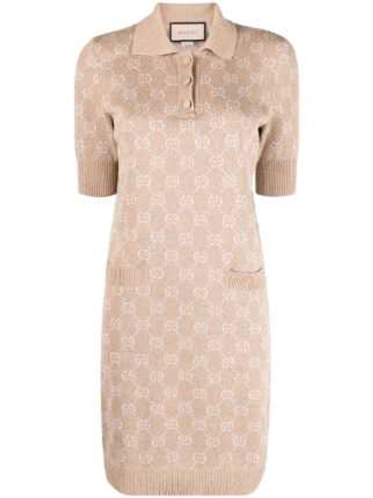 Gucci Knit Polo Dress