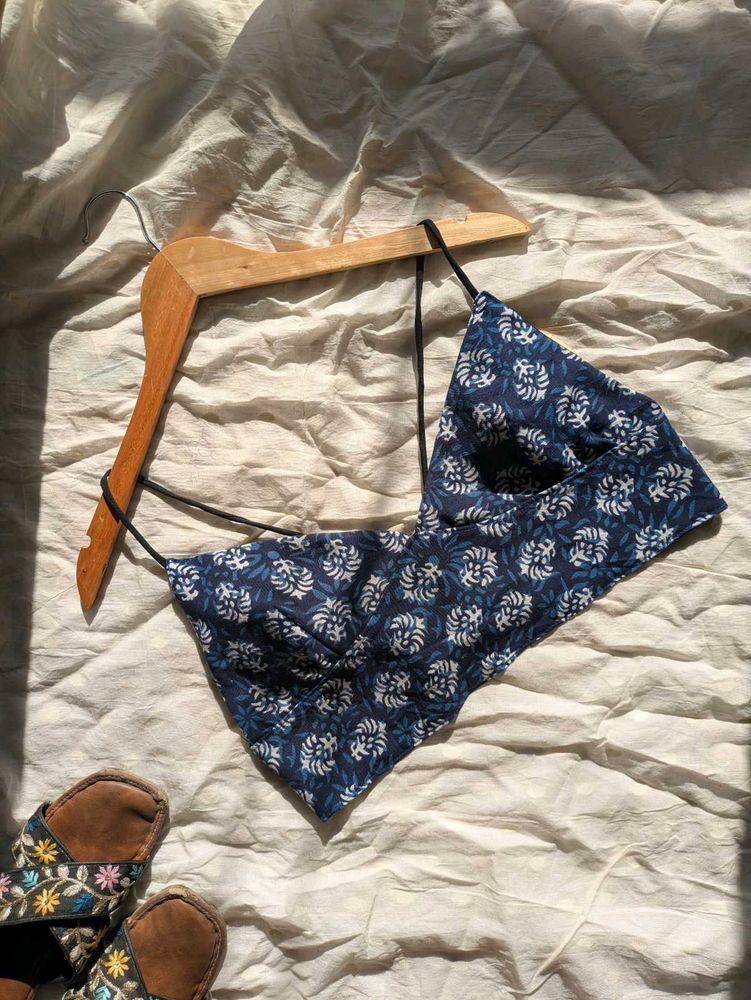 Boho Halter Crop Top💫