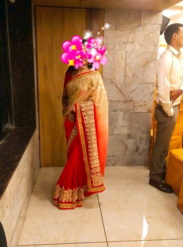 Fix Price!! Shaded Saree