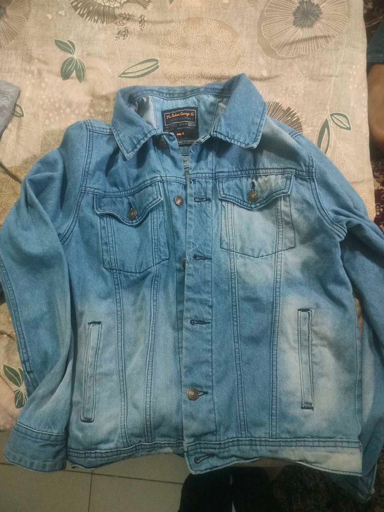 Denim Jacket Only One Time Used
