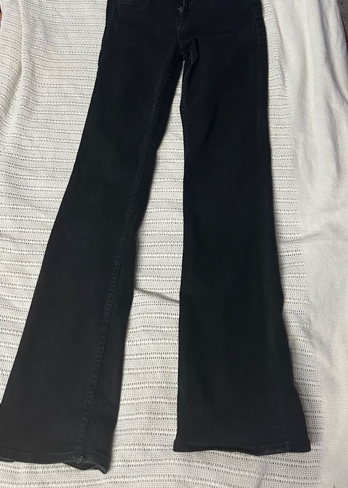 Black Bootcut Jeans