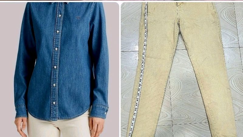 2 Set Quality Women shirts &amp; jeans