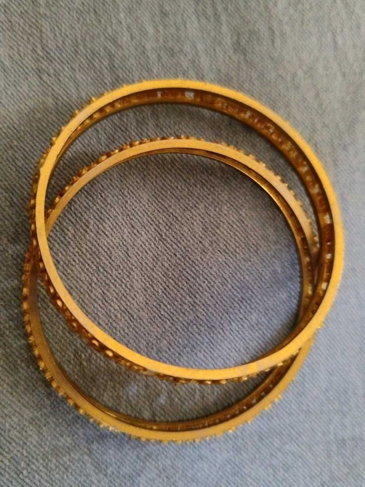 Golden bangles-set of 2