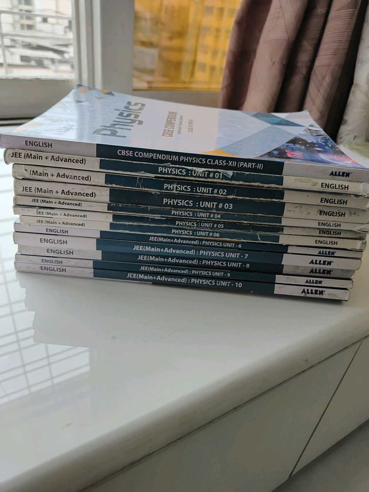 12th ClassAllen Physics Book Set Of 12