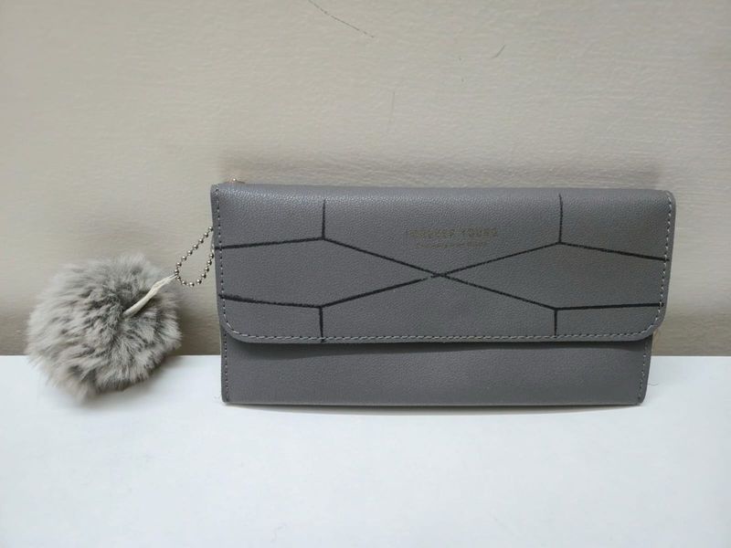 Forever Young Gray Wallet(no defects)