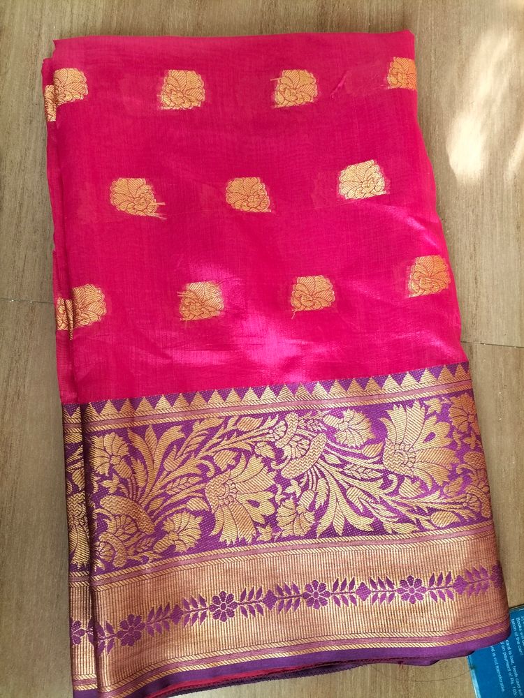 Pink Saree