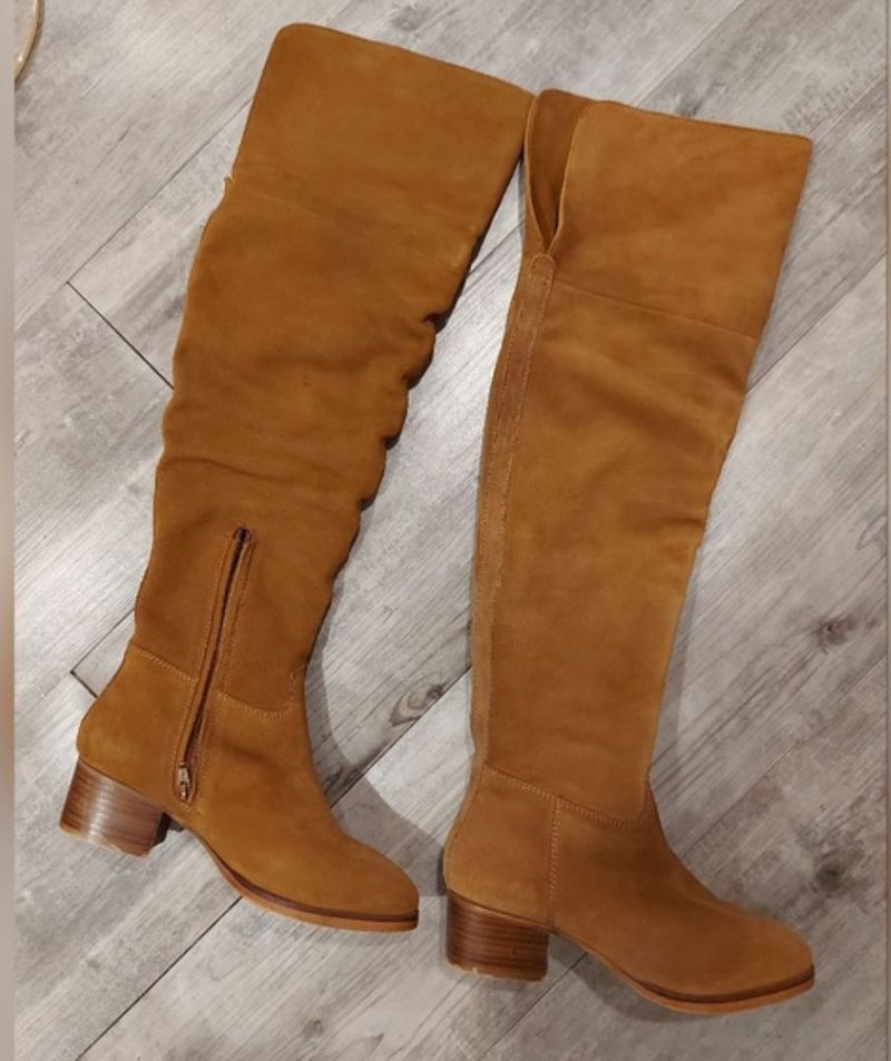 Suede Over the Knee Boots