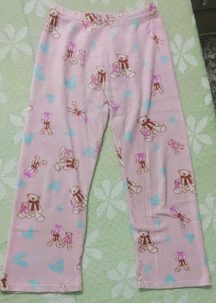 Cute Bear Print Pajama Pants