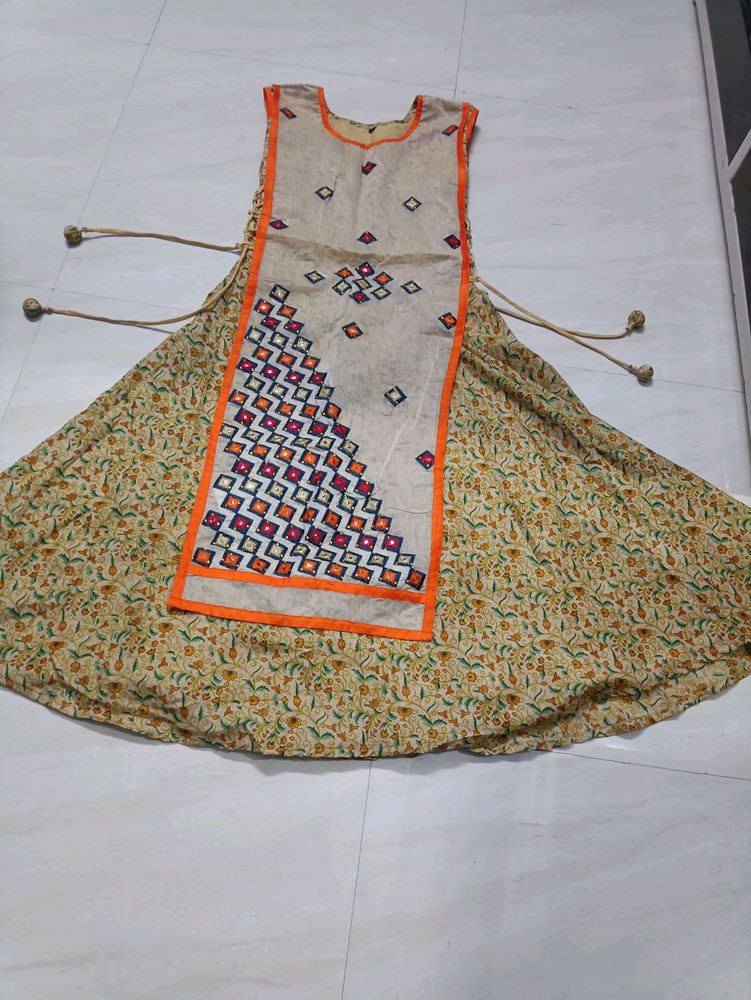 Brand New Women&#39;s Kurti With Attach Skirt