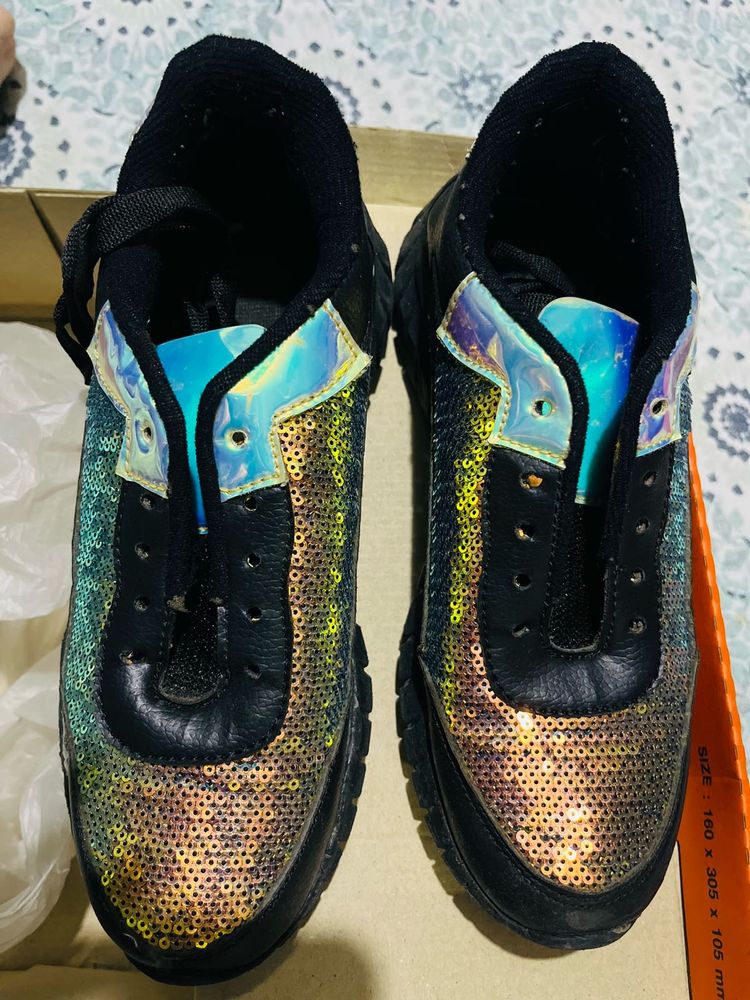 Sequin Sneakers