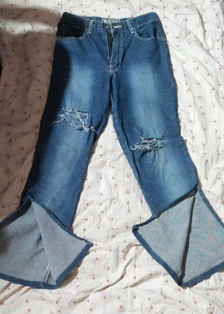 Y2k Torn Jeans