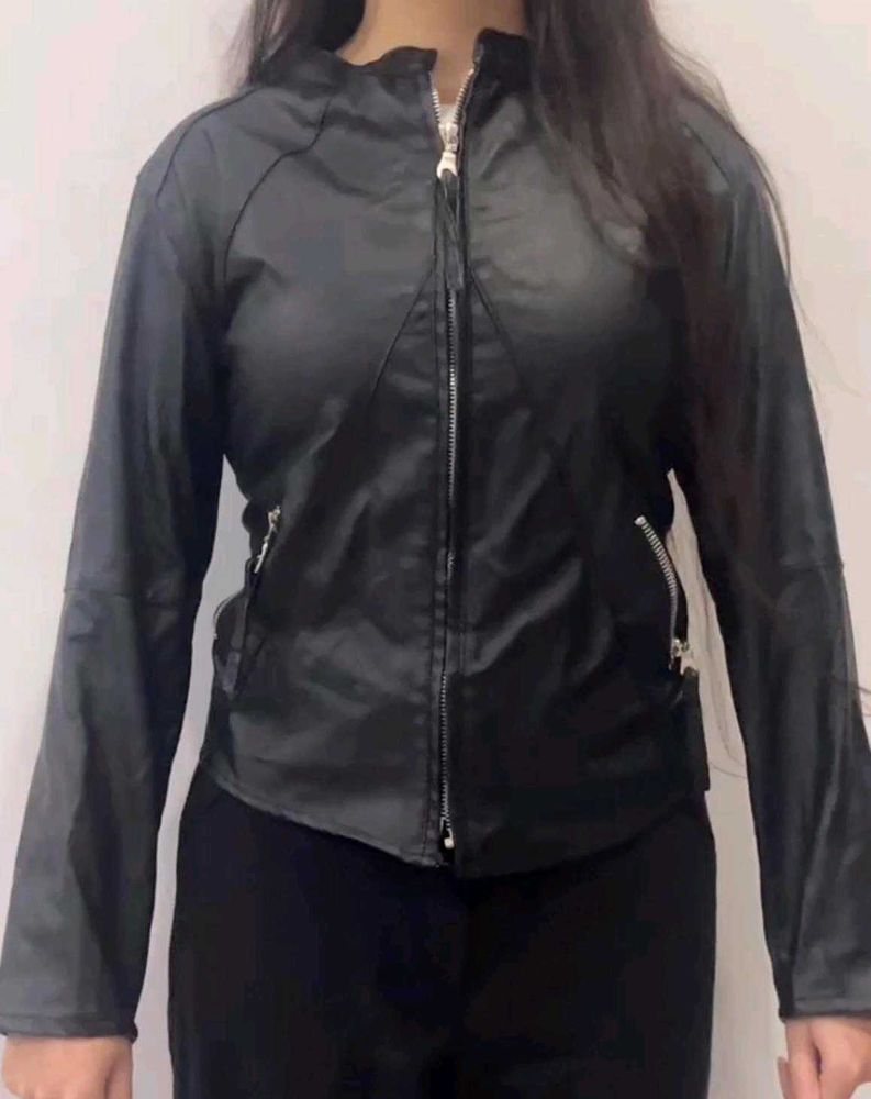Black Leather Jacket || Rockstar Girl Vibe