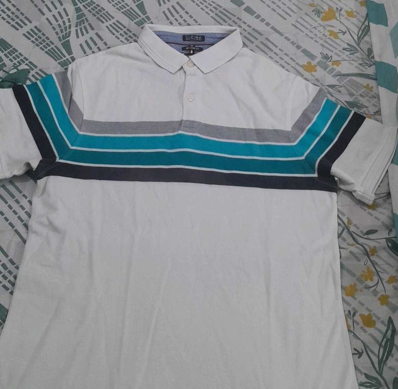 Striped Polo Shirt