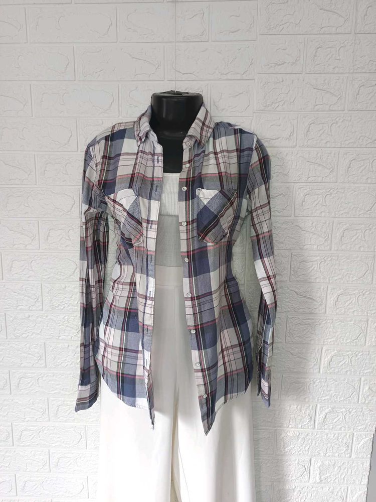 Aeropostale Unisex Checkered Shirt