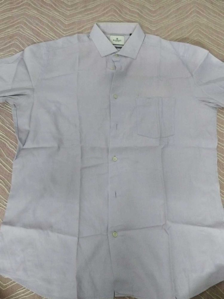 Light Blue Dress Shirt - Men&#39;s Size L