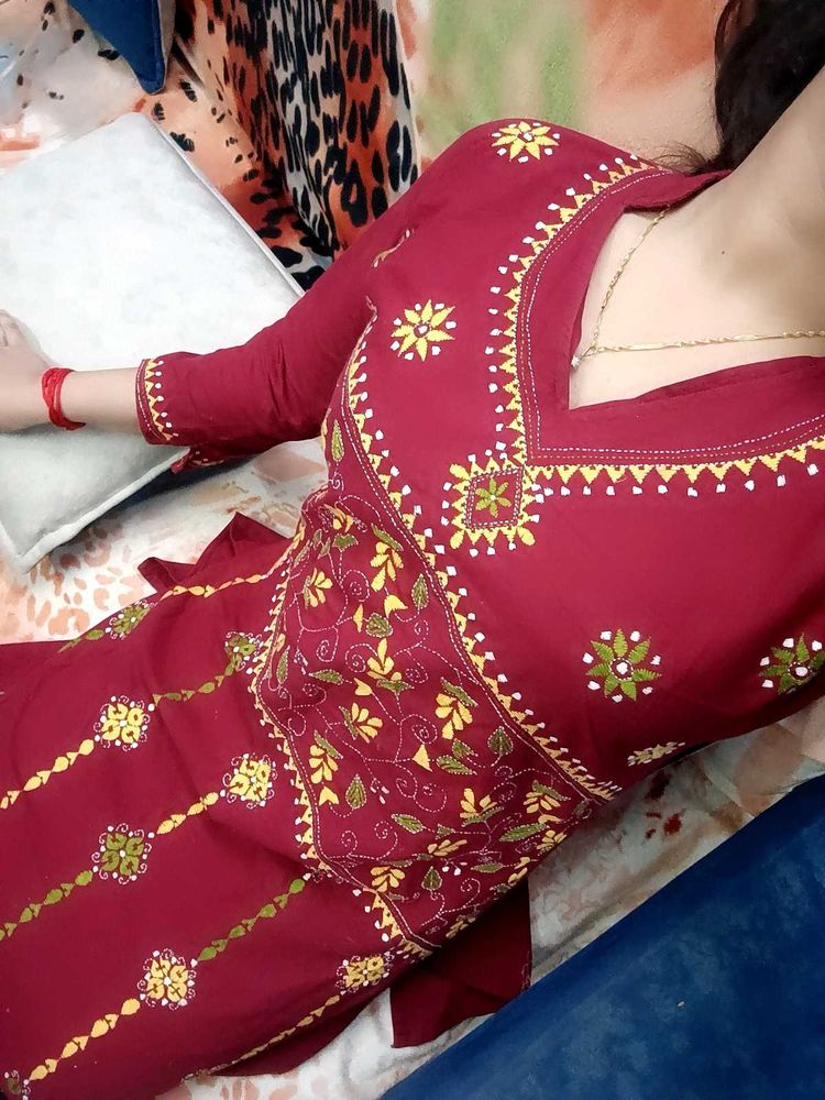 Embroidered Kurta