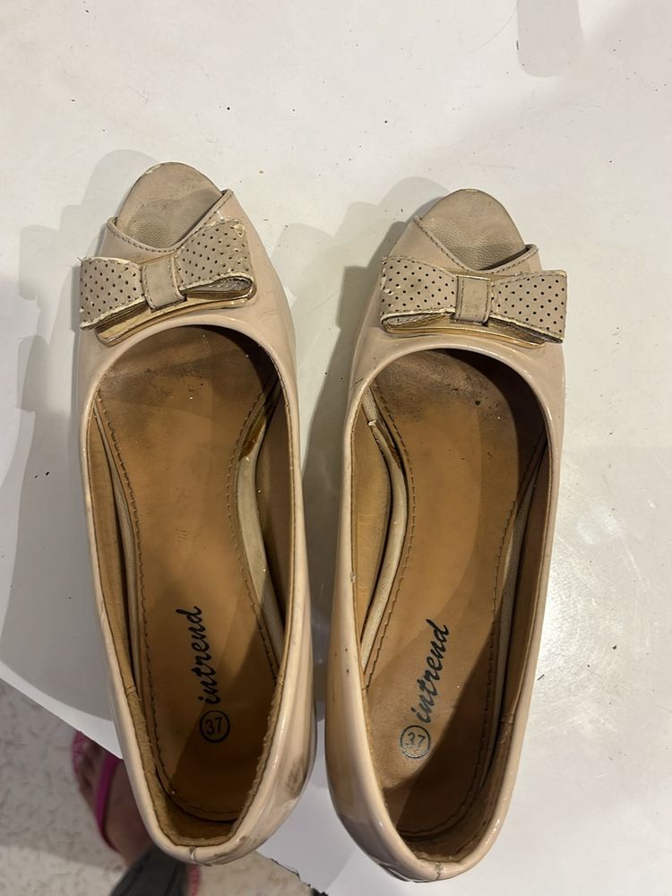 Wedges Nude