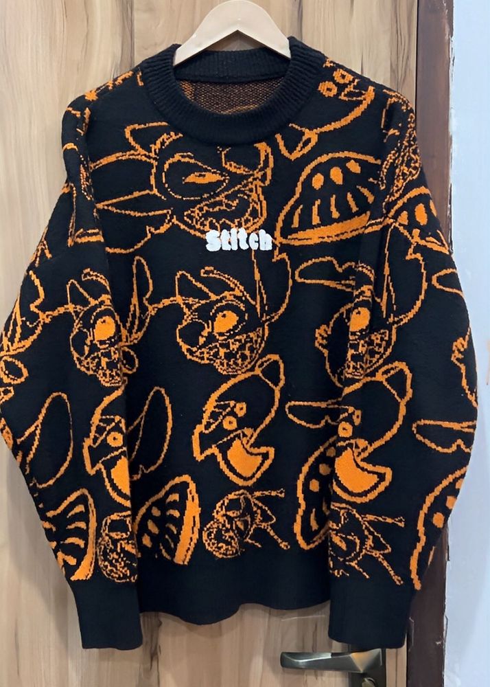 🔸Stitch Pattern Pullover