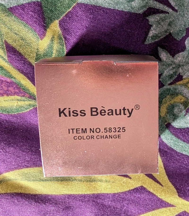 Kiss Beauty Foundation + Insight lipstick