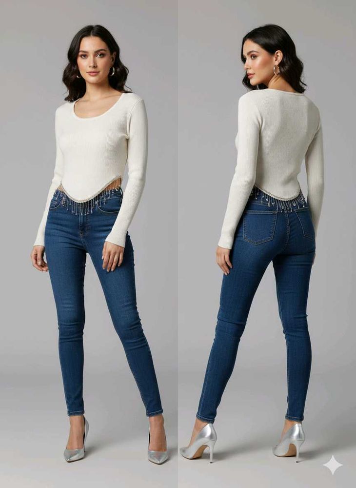 Chic Asymmetric Hem Top