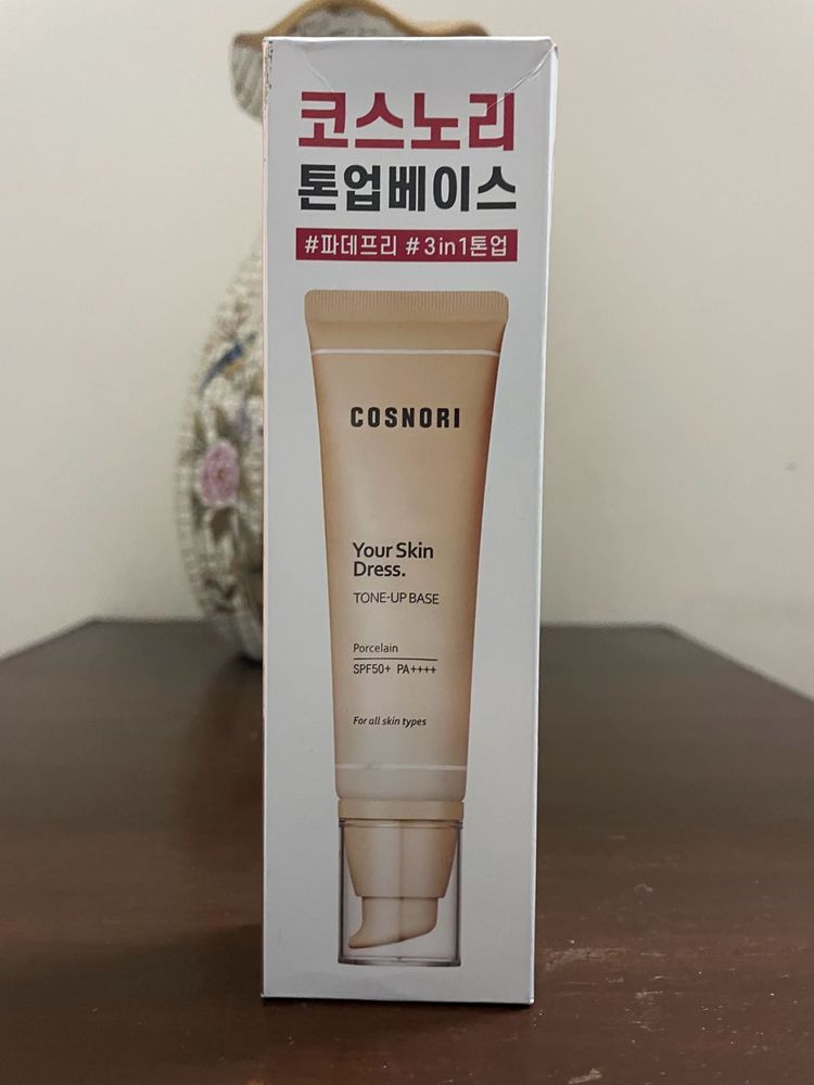 Korean Cosnori Tone Up Base Cream New