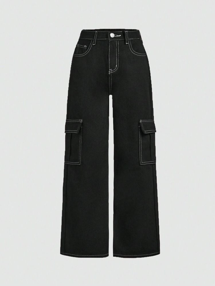 Black Cargo Pants