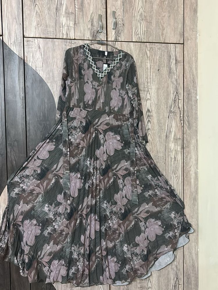 Floral Print Kurta