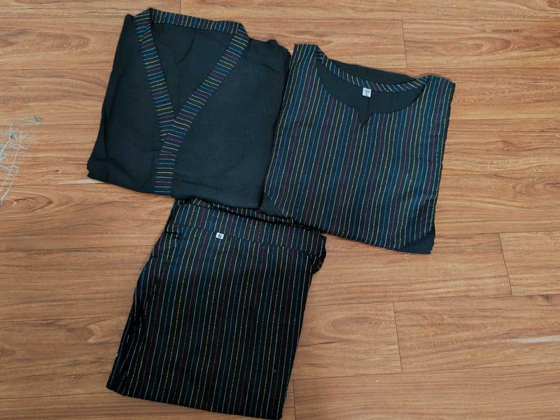 Combo of 2 Kurti And 1 Pant Set