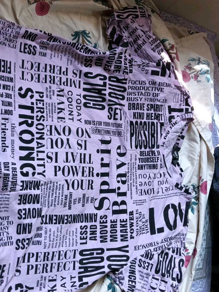 Trendy Graphic Print Tee