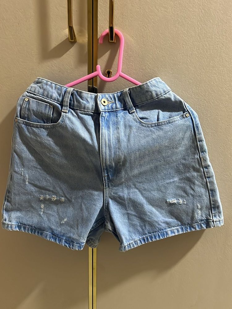 Blue Denim Zara Shorts