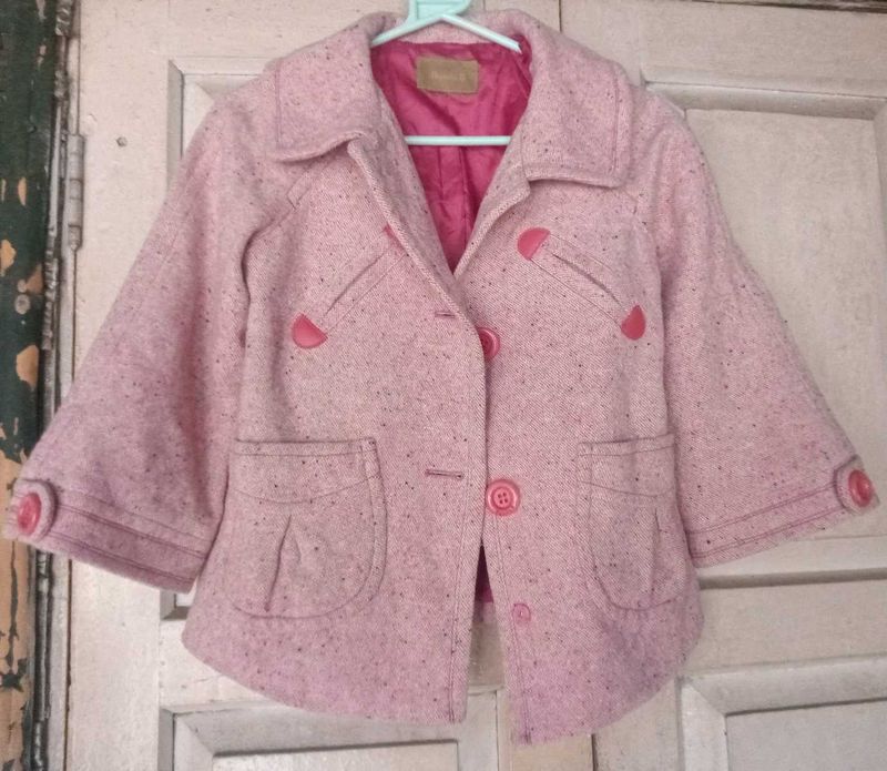 Kawai Cozy Pink Regular Coat 💗