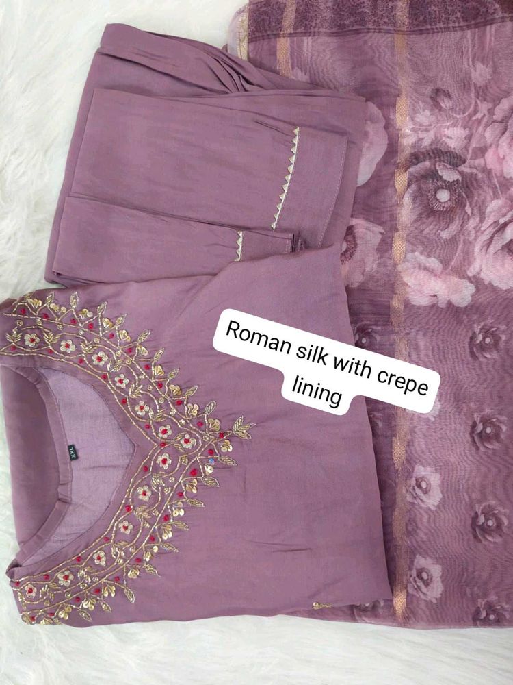 Beautiful Light Purple Suit Set Sale