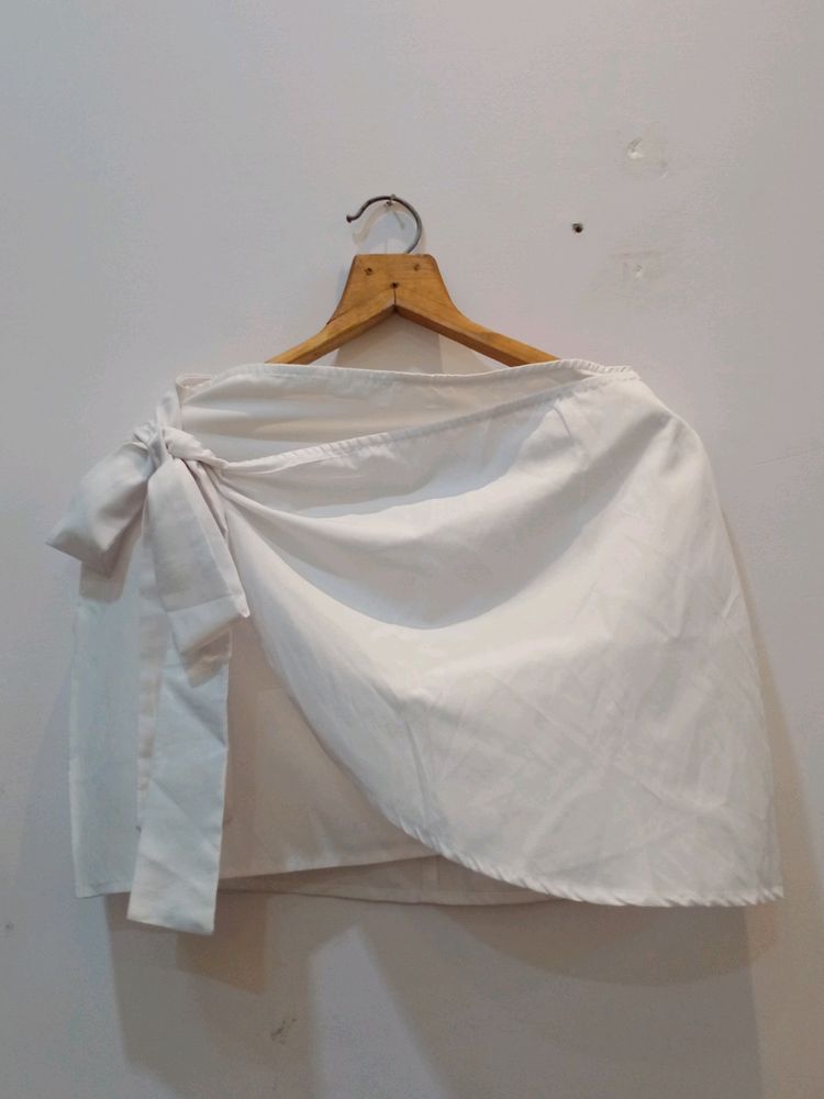 Cute Mini Wrap Skirt