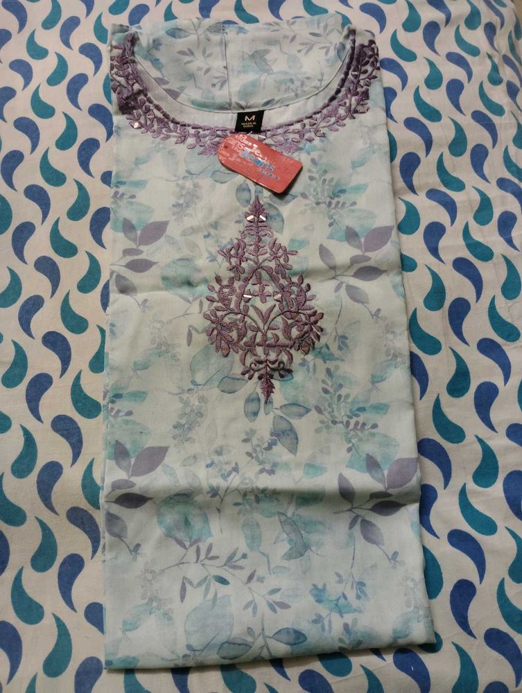 Elegant Floral Kurta