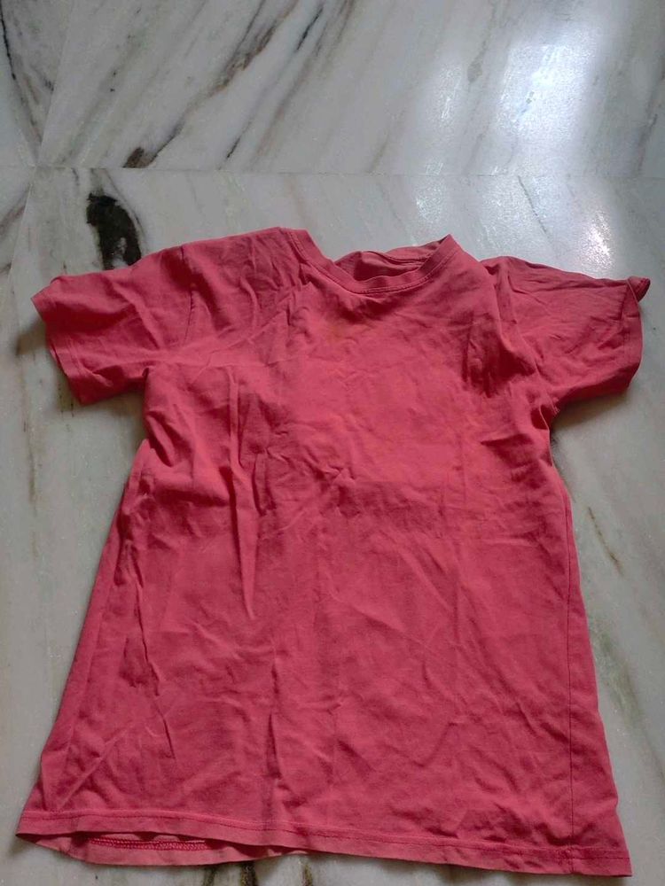 Orange Basic T-Shirt