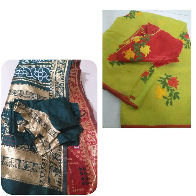 Sadi With Blouse, Saree