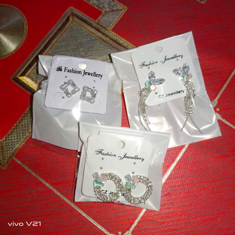 CZ Jewellery Earring Bundle